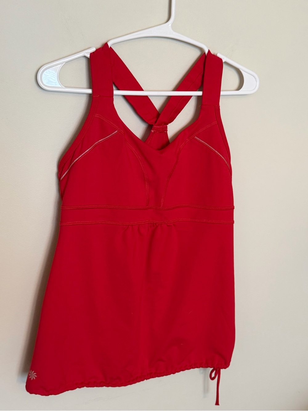 Athleta Tank Top in Red size Small